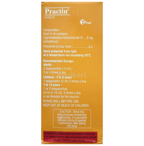 practin syrup 200 ml